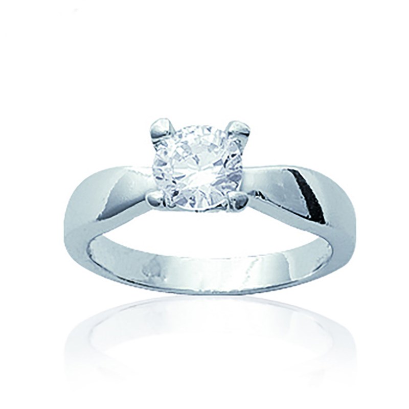 Bague Femme - Argent 925 - Oxyde de zirconium