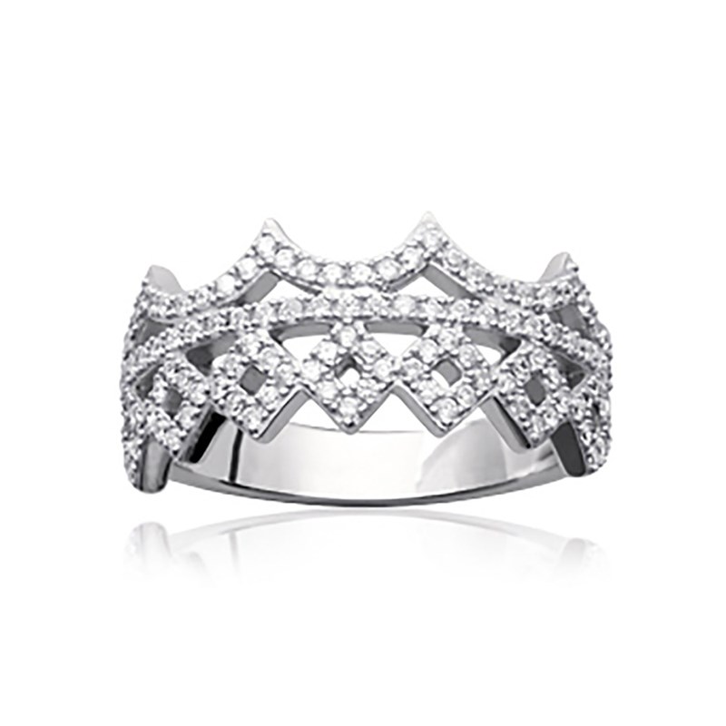 Bague Femme - Argent 925 - Oxyde de zirconium