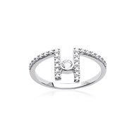 Bague Femme - Argent 925 - Oxyde de zirconium