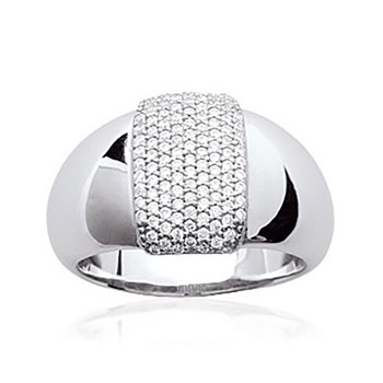 Bague Femme - Argent 925 - Oxyde de zirconium