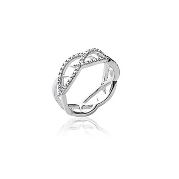 Bague Femme - Argent 925 - Oxyde de zirconium