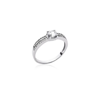 Bague Femme - Argent 925 - Oxyde de zirconium