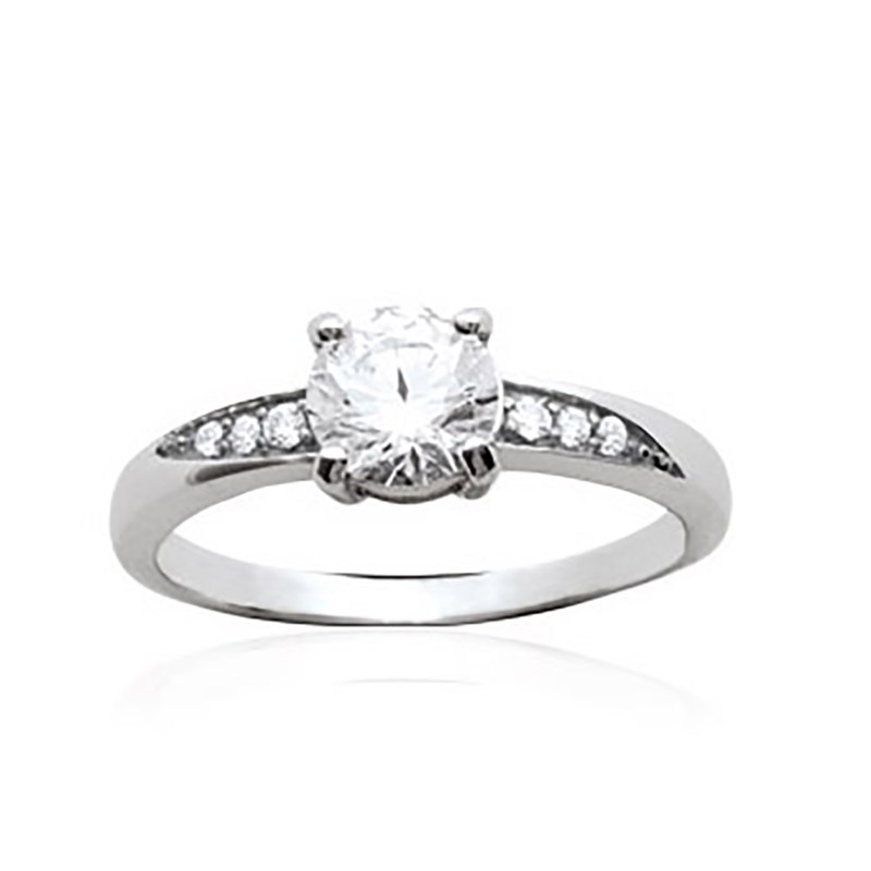 Bague Femme - Argent 925 - Oxyde de zirconium