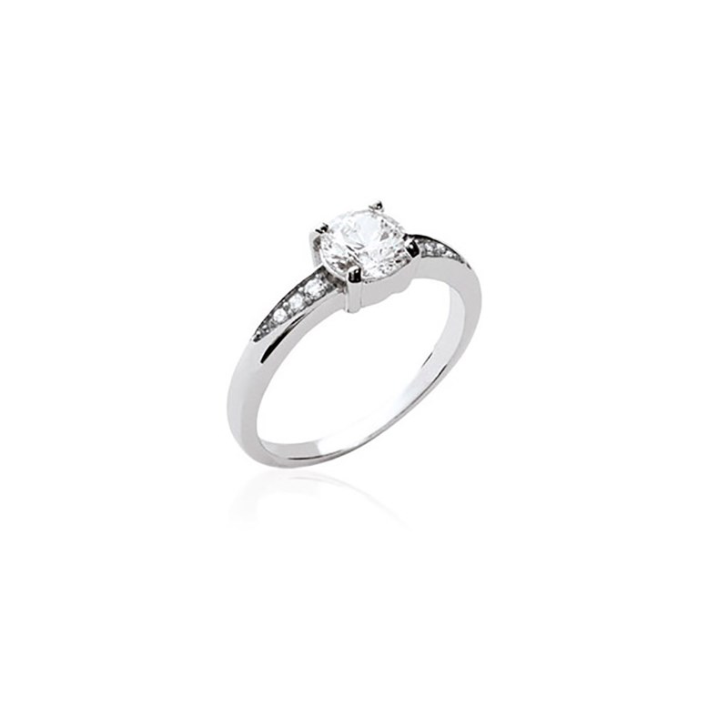 Bague Femme - Argent 925 - Oxyde de zirconium - vue 2