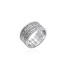 Bague Femme - Argent 925 - Oxyde de zirconium - vue V2