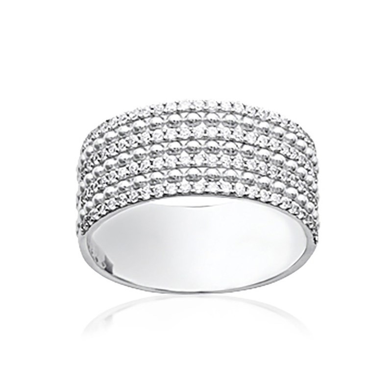 Bague Femme - Argent 925 - Oxyde de zirconium