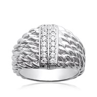 Bague Femme - Argent 925 - Oxyde de zirconium