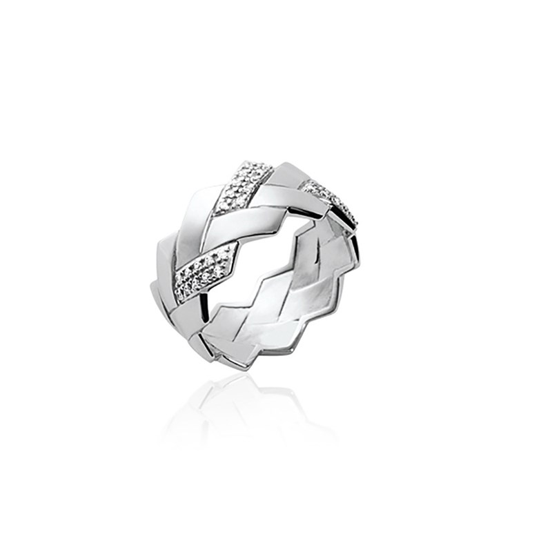 Bague Femme - Argent 925 - Oxyde de zirconium - vue 2