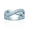 Bague Femme - Argent 925 - Oxyde de zirconium - vue V1