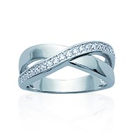 Bague Femme - Argent 925 - Oxyde de zirconium