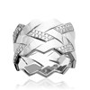 Bague Femme - Argent 925 - Oxyde de zirconium - vue V1