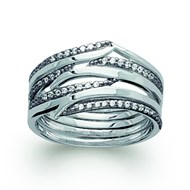 Bague Femme - Argent 925 - Oxyde de zirconium