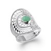 Bague Femme - Argent 925 - Aventurine - vue V2