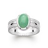 Bague Femme - Argent 925 - Aventurine - vue V1