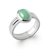 Bague Femme - Argent 925 - Aventurine - vue V2