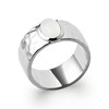 Bague Femme - Argent 925 - Pierre de lune - vue V2