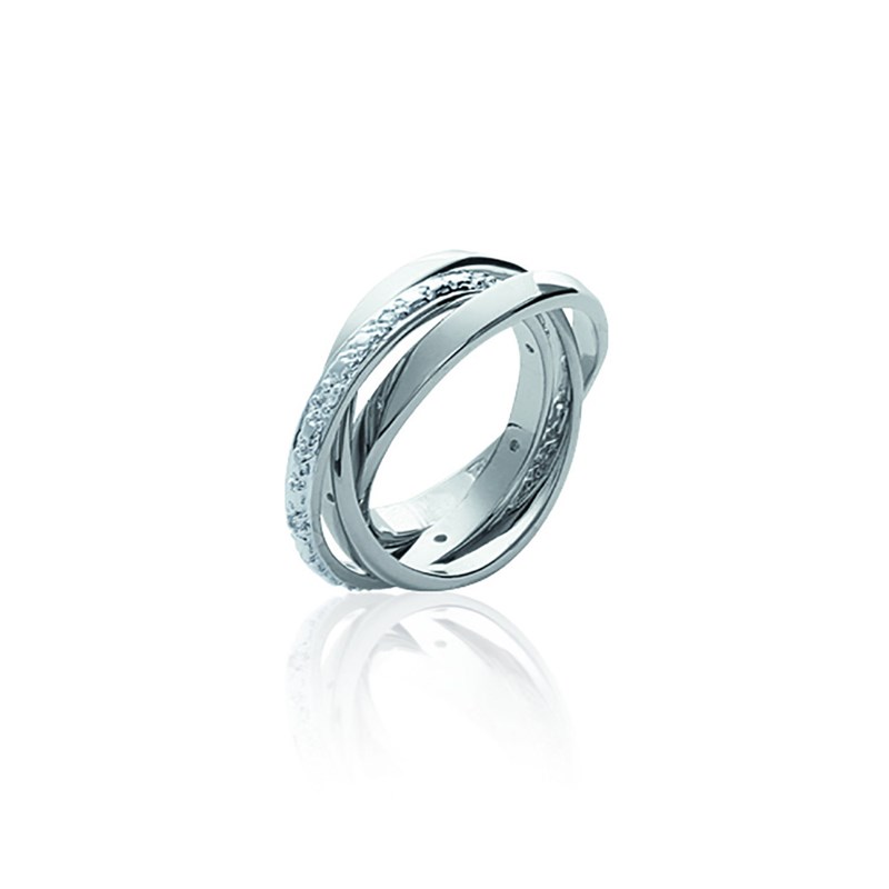 Bague Femme - Argent 925 - Oxyde de zirconium - vue 2