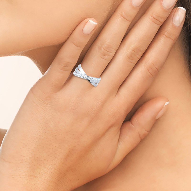 Bague Femme - Argent 925 - Oxyde de zirconium - vue 3