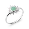 Bague Femme - Argent 925 - Aventurine - vue V1