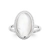 Bague Femme - Argent 925 - Nacre - vue V1