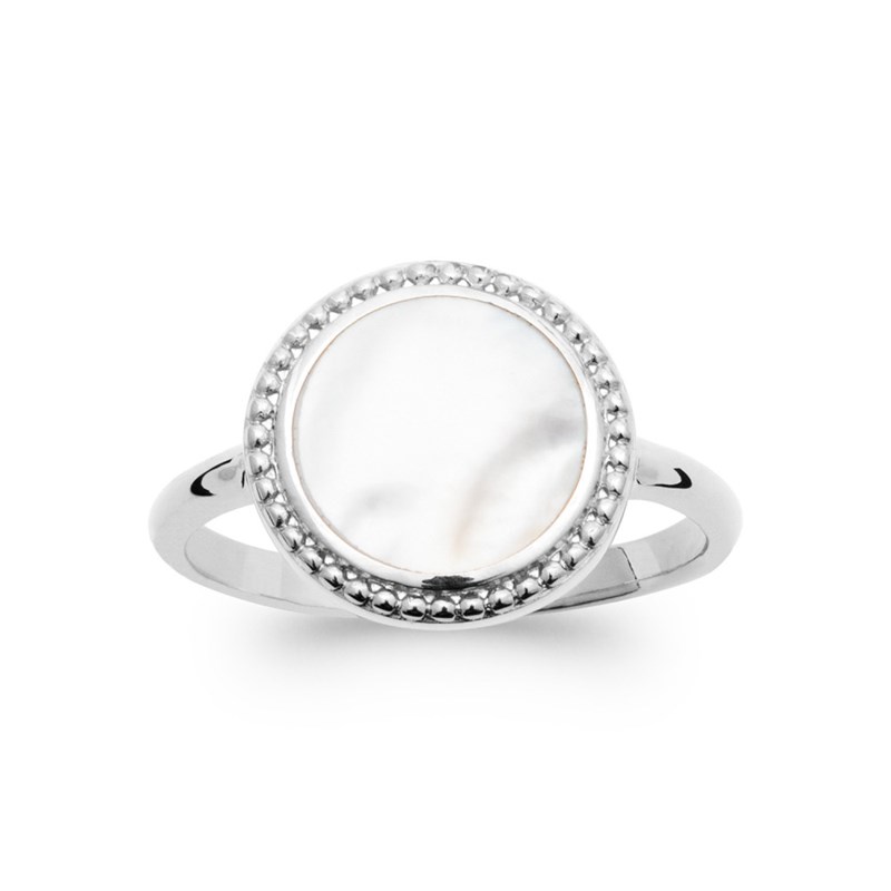 Bague Femme - Argent 925 - Nacre