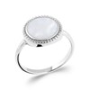 Bague Femme - Argent 925 - Nacre - vue V2