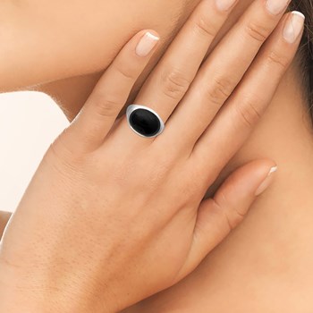 Bague Femme - Argent 925 - Agate