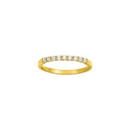 Alliance Femme - Or 18 Carats - Diamant 0,18 Carats