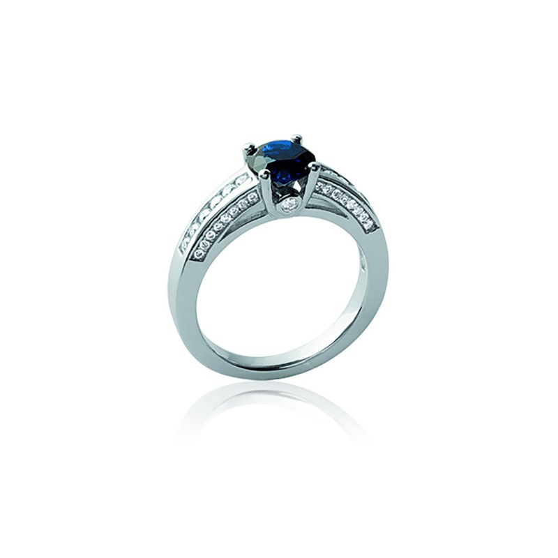 Bague Femme - Argent 925 - Oxyde de zirconium - vue 2