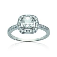 Bague Femme - Argent 925 - Oxyde de zirconium