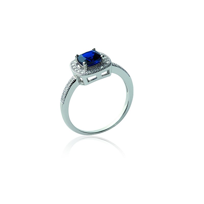 Bague Femme - Argent 925 - Oxyde de zirconium - vue 2