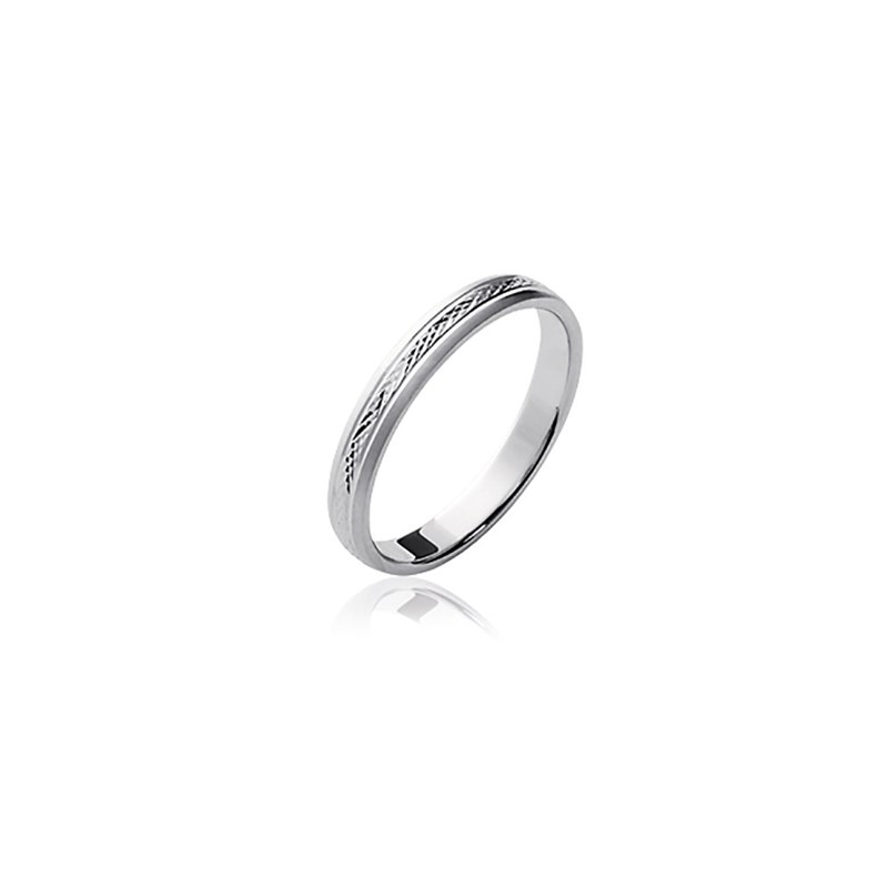 Alliance Femme - Argent 925 - vue 2