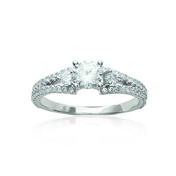 Bague Femme - Argent 925 - Oxyde de zirconium