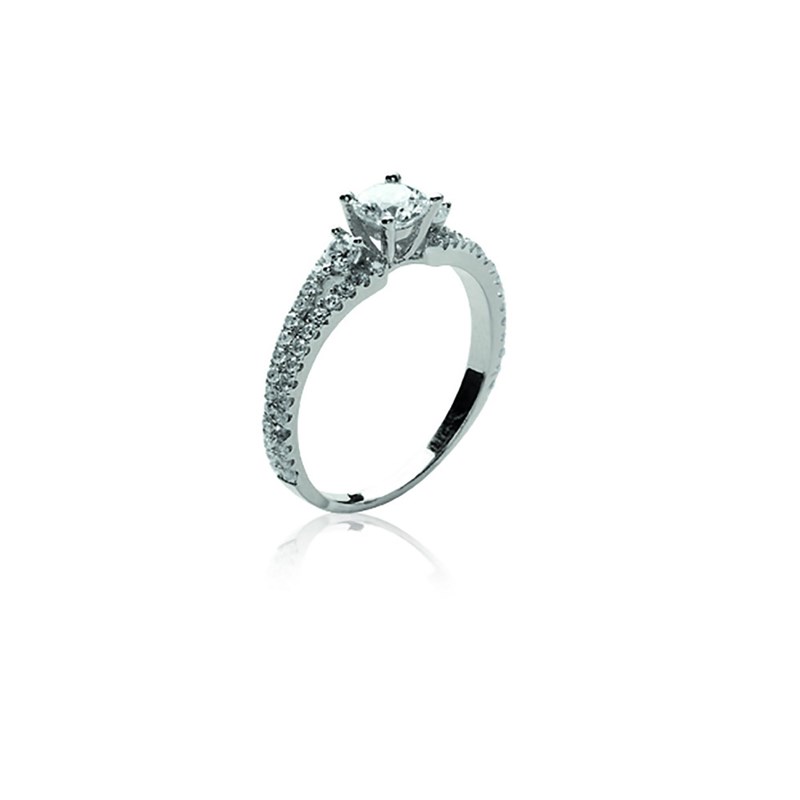 Bague Femme - Argent 925 - Oxyde de zirconium - vue 2