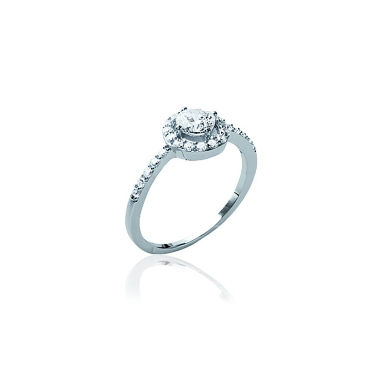 Bague Femme - Argent 925 - Oxyde de zirconium - vue 2