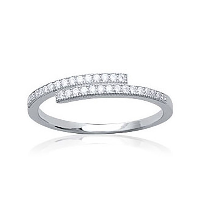 Bague Femme - Argent 925 - Oxyde de zirconium