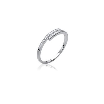 Bague Femme - Argent 925 - Oxyde de zirconium