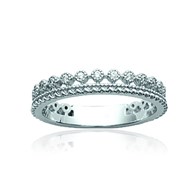 Bague Femme - Argent 925 - Oxyde de zirconium