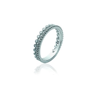 Bague Femme - Argent 925 - Oxyde de zirconium