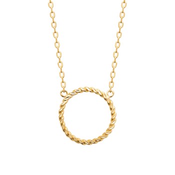 Collier Femme - Plaqué Or - Longueur : 45 cm