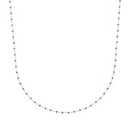 Collier Femme - Plaqué Or - Longueur : 45 cm