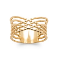 Bague Femme - Plaqué Or