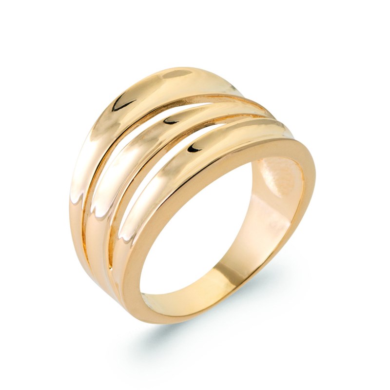 Bague Femme - Plaqué Or - vue 2