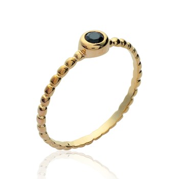 Bague Femme - Plaqué Or - Oxyde de zirconium