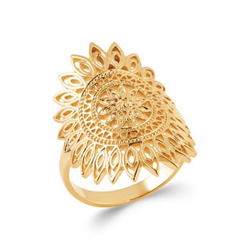 Bague Femme - Plaqué Or