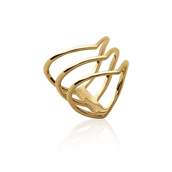 Bague Femme - Plaqué Or