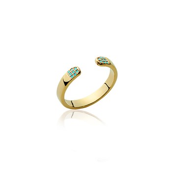 Bague Femme - Plaqué Or