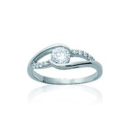 Bague Femme - Argent 925 - Oxyde de zirconium