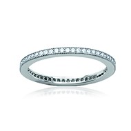 Alliance Femme - Argent 925 - Oxyde de zirconium