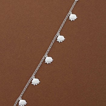 Bracelet cinq hérissons ou Niglos - Argent massif 925